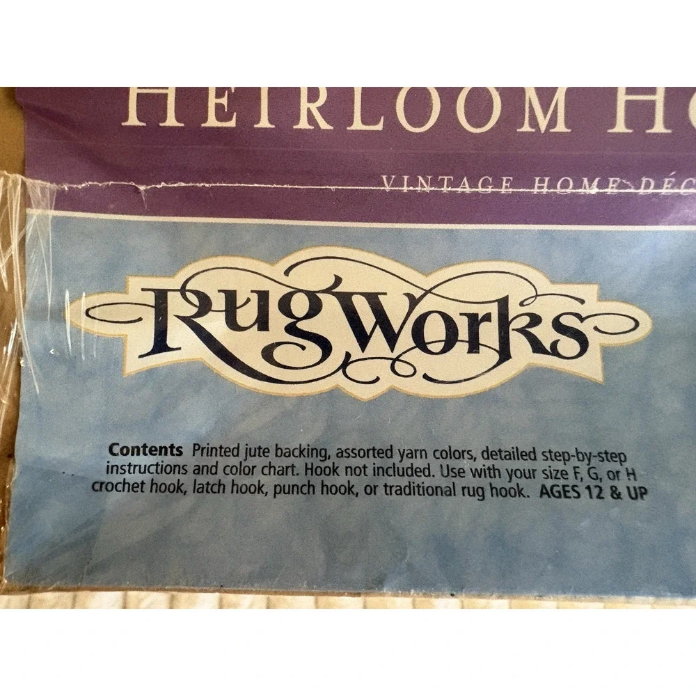 Rugworks Heirloom Hooking Lady Liberty 20” X 27” Rug Hooking Kit New #60517